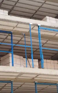 اجرای وال پست نبش کشی وجوشکاری