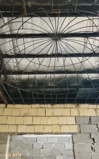 اجرای رابیتس کاری سقف جوشکاری نما