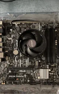 Ryzen 5 2600 + Asus prime b350M-A