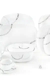 سرویس چینی زرین طرح گل آذین