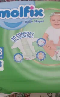 ۳ بسته پوشک مولفیکس
