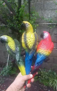 مجسمه طوطی پلی استر