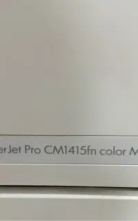 پرینتر رنگی لیزری چهار کاره laserjet pro cm1415fnw