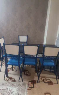 میز غذا خوری ۶نفره کاملا سالم