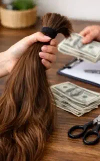 خریدار اصلی مو رنگ شده