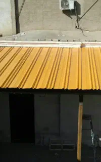 نصب شیروانی حیاط خلوت