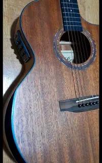 گیتار اکوستیک lea ساخت ترکیه پیکاپ دار