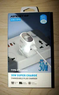 شارژر KINGSTAR توربو فست شارژ