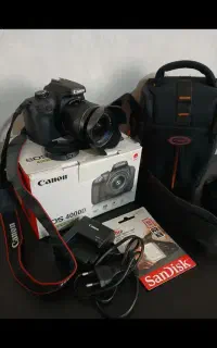 Canon EOS 4000D فقط دوهزار شات در حد نو