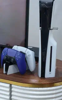 ps5 دو دسته پایه شارژر با بازی