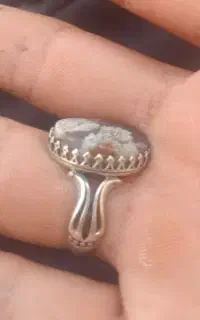 انگشتر شجر نقره