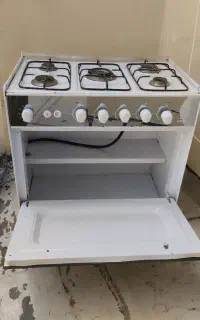 اجاق گاز ۵ شعله مارک هیوا
