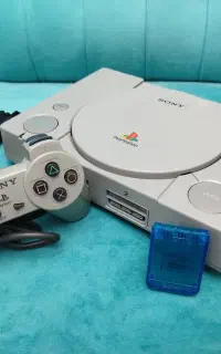پلی استیشن1 با مموری PS1 Fat کلکسیونی و مناسب کادو