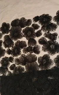 پارچه مجلسی روبان دوزی