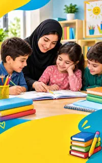 تدریس خصوصی دوره ابتدایی پایه دوم تا چهارم