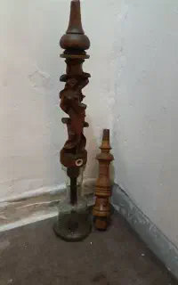 تنه قلیان چوبی
