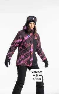 کاپشن اسکی زنانه Volcom