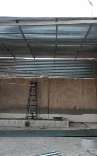 جوشکاری سیار نصب سایبان