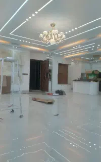 نقاشی کناف، ساختمان، درب و پنجره