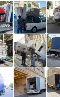اسباب کشی و باربری 24ساعته ماشین بار و کارگر