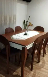 میز ناهار خوری شش نفره