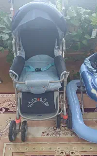 کالسکه و روروئک بچه