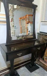 آینه کنسول چوبی