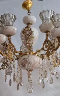 لوستر برنز مدل سرامیک ترکیبی