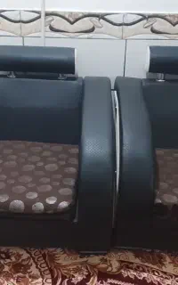 فروش یک دست مبل چرم هفت نفره