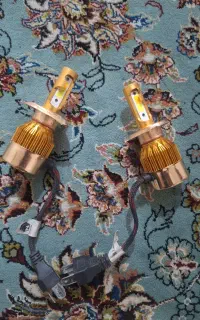 هدلایت نور پرتقالی و LED