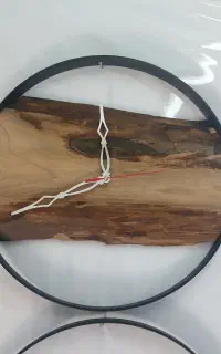 ساعت دیواری چوبی