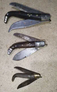 چاقو دسته شاخ