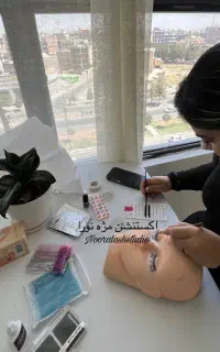 اکستنشن مژه از صفر تا درآمد با پشتیبانی