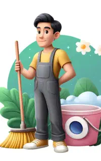 نظافت منزل ،مراقبت سالمند،آشپزی