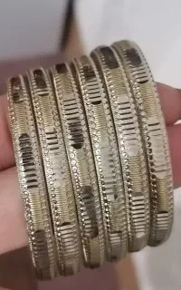 النگو با آبکاری طلا ضد حساسیت سایز 6