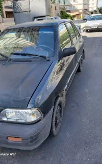 پراید مدل ۸۱ سبز یشمی