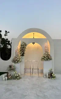 گل آرایی و سفره عقد