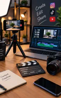 استخدام ادمین، فیلم‌بردار و ادیتور