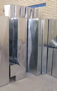 کانال کولرسازی زیرساخت داکت اسپلیت هوددودکش پلنیوم