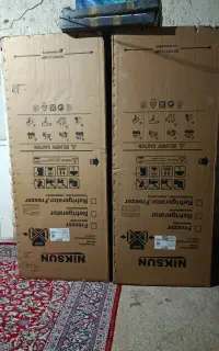 کارتن خالی یخچال و فریزر