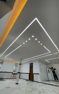 کناف/لاین نوری/کشسان/pvc/تایل