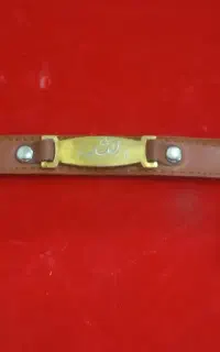 دستبند چرم طرح پلاک الله