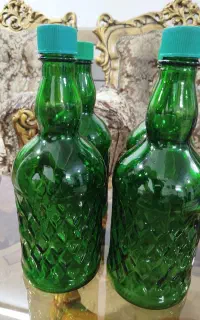 دبه پلاستیکی  وبطری شیشه ای درکازرون