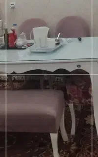 میز ناهار خوری کاملاً سالم 6نفره
