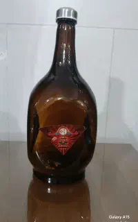 بطری شیشه ای درب فلزی