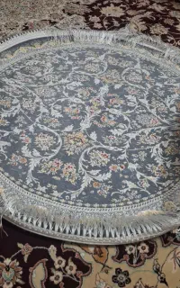 یک جفت فرش پادری ۱متری قیطران