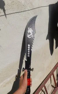 چاقو بامبو زن
