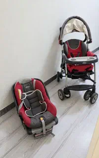 کالسکه و کریر با قابلیت صندلی ماشین
