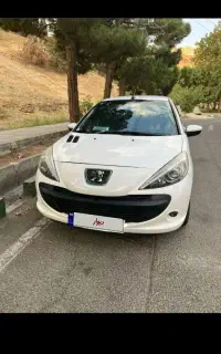 207  سقف فلز دنده ای tu5 مدل ۴۰۴