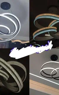 لوستر شیک به همراه ریموت کنترل